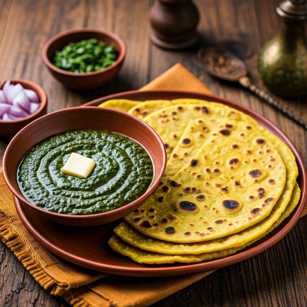 Makki De Roti Sarson Da Saag